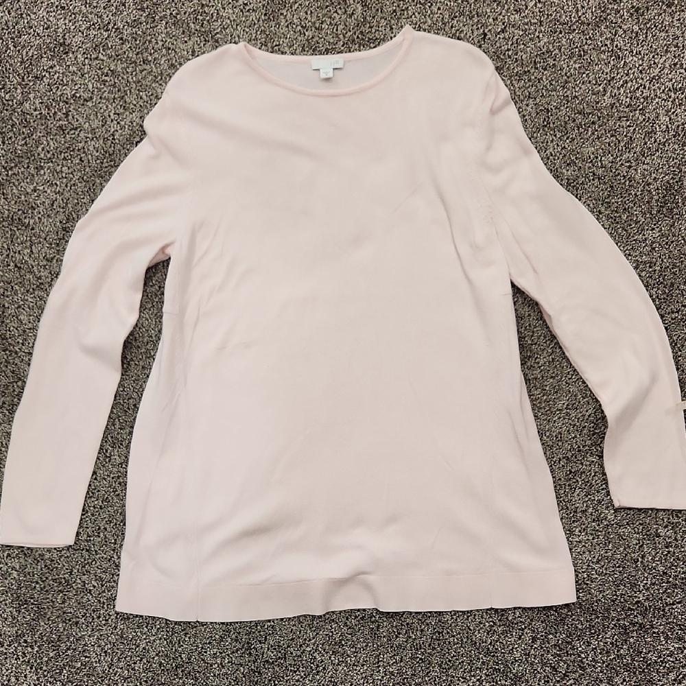 J. Jill Blush Long Sleeve Tunic